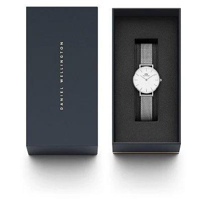 Daniel Wellington DW00100220 Daniel Wellington PETITE STERLING 28mm Silver Watch - Elegant Timepiece for Women - Image 7