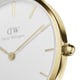 Daniel Wellington DW00100348 Elegant Petite Evergold Gold 32mm White Minimalist Design 2-Year Warranty - Image 2