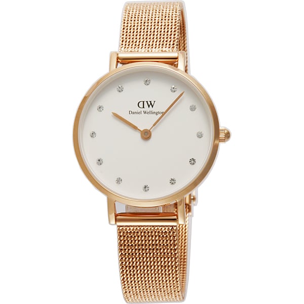 Daniel Wellington DW00100528 Elegant Rose Gold 28mm White Dial Classic Design Water Resistant 2-Year Warranty