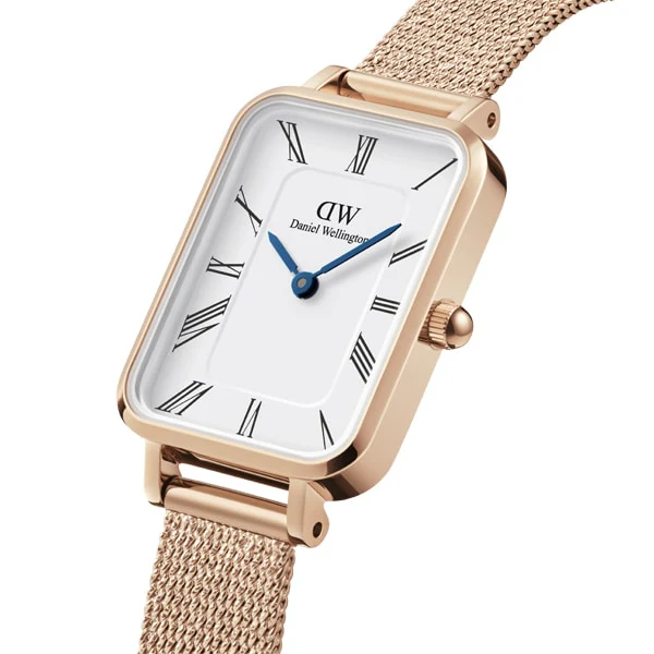 Daniel Wellington DW00100687 Quadro Roman 20x26 RG WH Ladies - Image 2