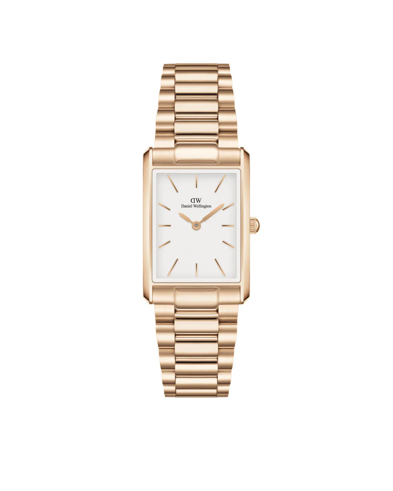 Daniel Wellington DW00100699 Elegant 32mm Rose Gold Case 3-Link Bracelet Classic White Dial Timeless Design