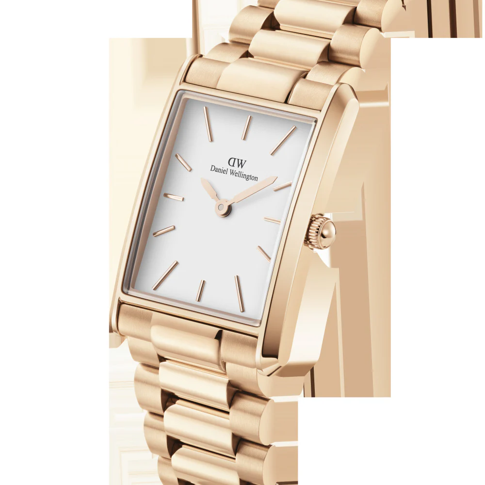 Daniel Wellington DW00100699 Elegant 32mm Rose Gold Case 3-Link Bracelet Classic White Dial Timeless Design - Image 2