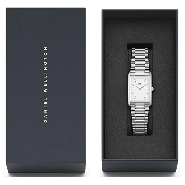 Daniel Wellington DW00100700 Elegant 3-Link Silver Watch 32mm White Dial 2-Year Warranty - Image 2