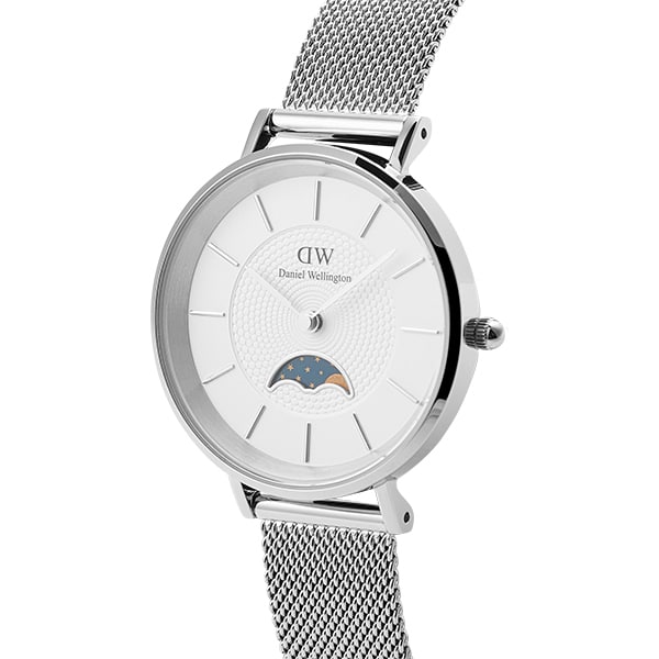 Daniel Wellington DW00100772 Daniel Wellington Petite Moonphase 32mm SWH White Watch - Elegant Women's Timepiece - Image 2