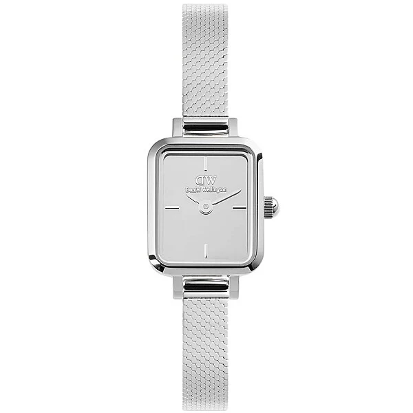 Daniel Wellington DW00100800 Elegant Silver Case Minimalist Design Genuine Leather Strap Water Resistant - Image 3