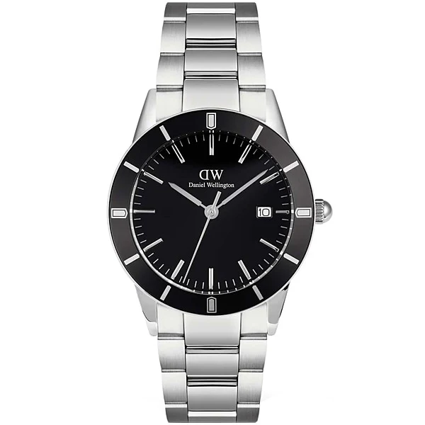 Daniel Wellington DW00100822 Iconic Paradigma Link Black Ename Elegant Design 2-Year Warranty Water Resistant - Image 3
