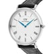 Daniel Wellington DW00100914 Classic Roman Numerals Date Black Croc Belly Silver 40mm Elegant Design Water Resistant - Image 2