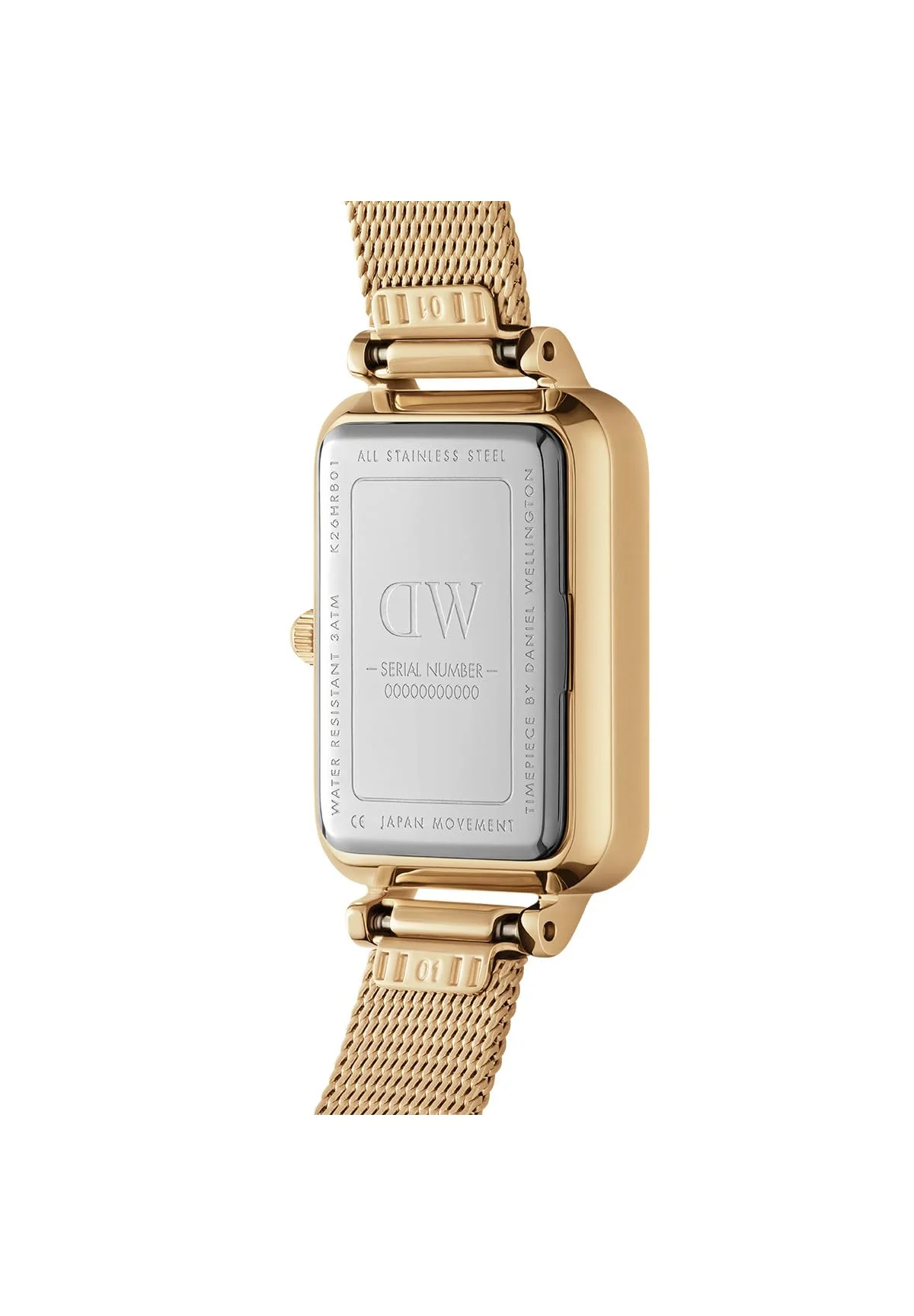 DANIEL WELLINGTON Quadro Lumine DW00100599 Crystal Gold Watch - Image 3
