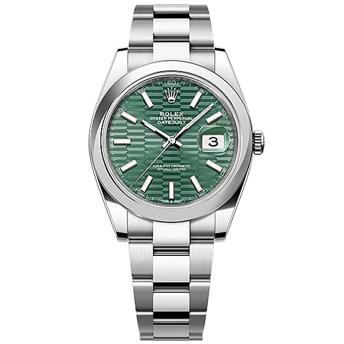 Datejust 41mm Fluted 3-Link Blue [Parallel Import]