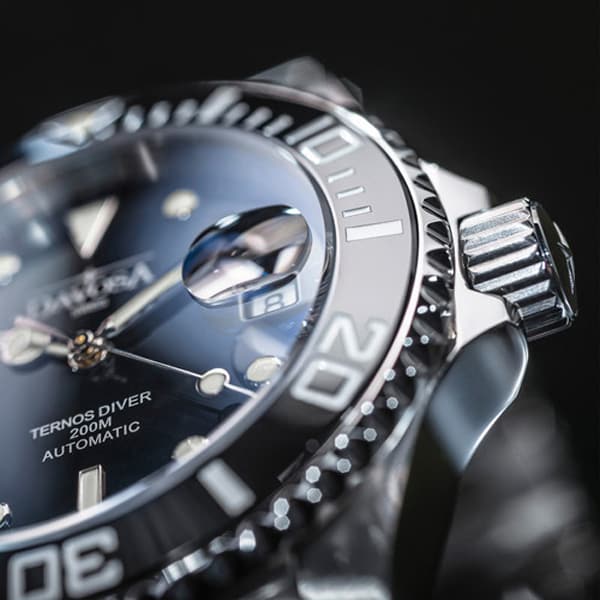 DAVOSA 161.555.50 DAVOSA Ternos Ceramic Bezel Automatic Watch Black [Genuine Product] - Swiss Made, Water Resistant - Image 3