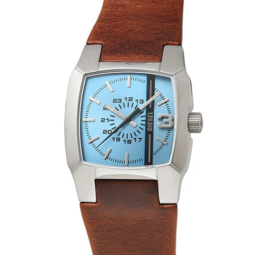 DIESEL DZ1998 Stylish Men's Watch 36mm Leather Band Water Resistant 1-Year Warranty