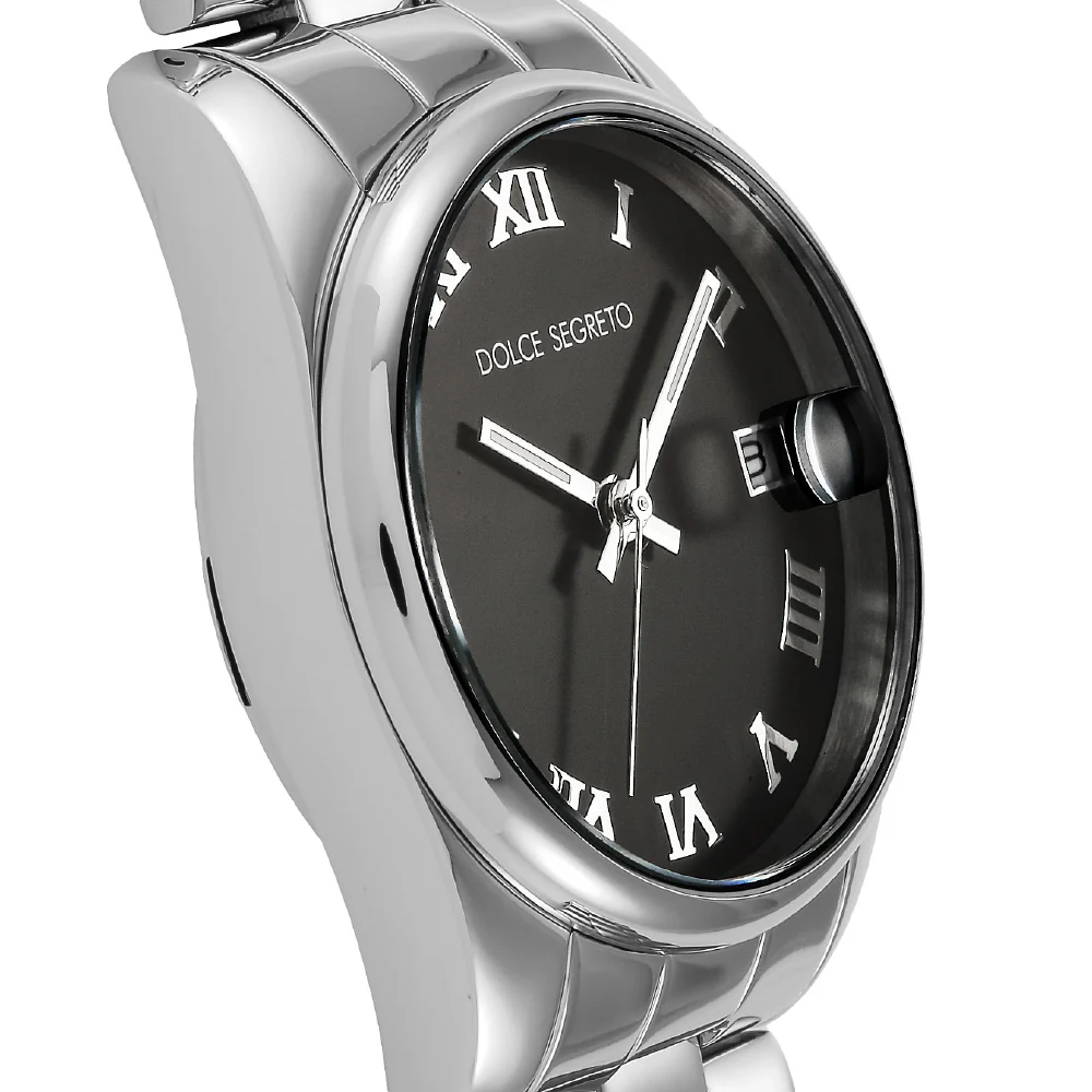 DOLCE SEGRETO DJ100BK Elegant Black Ladies' Watch with Stylish Dial, Durable Stainless Steel Case, and Water Resistant Design for Everyday Wear - Image 2