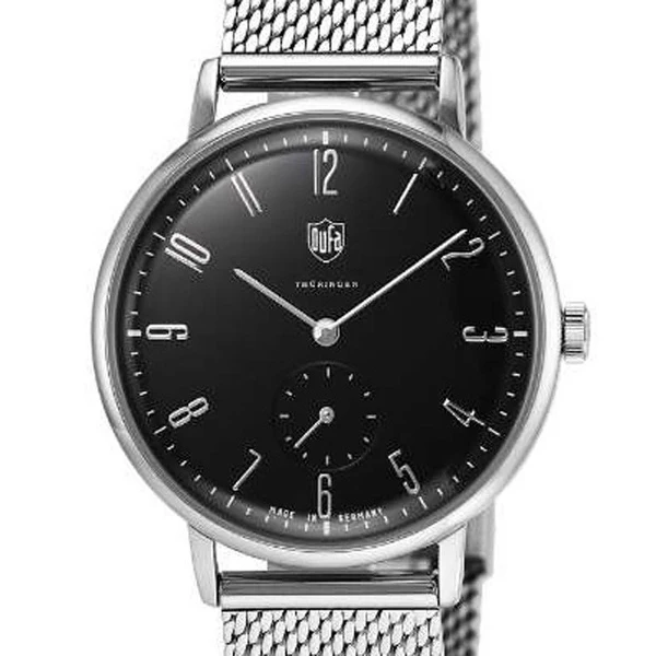 DUFA DF900111 Elegant Design Automatic Movement Water Resistant Stainless Steel Case Leather Strap - Image 2