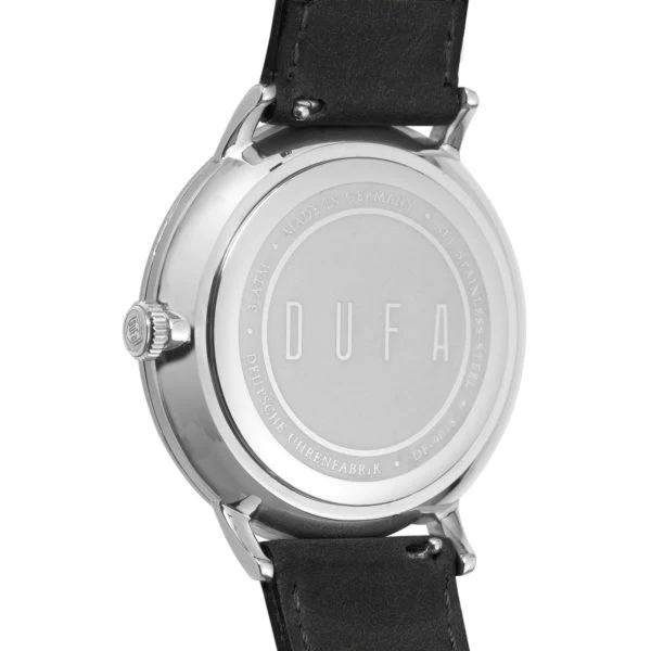 DUFA DF901801 HANNES DAY-DATE Black Elegant Design Automatic Movement Date and Day Display Water Resistant - Image 3