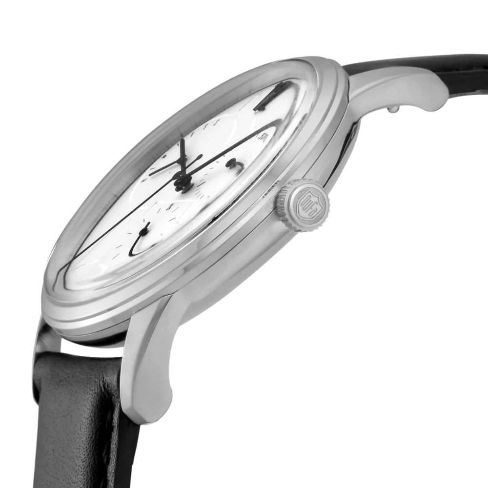 DUFA DF901905 Elegant Silver Case Automatic Movement Calendar Function Stylish Design - Image 2