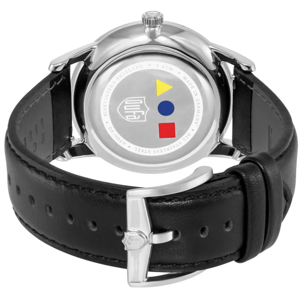 DUFA DF901905 Elegant Silver Case Automatic Movement Calendar Function Stylish Design - Image 3