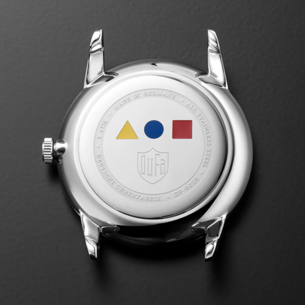 DUFA DF901905 Elegant Silver Case Automatic Movement Calendar Function Stylish Design - Image 7