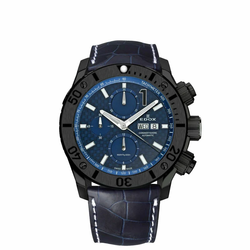 Edox Chronograph Automatic 01114-37N-BUIN-L
