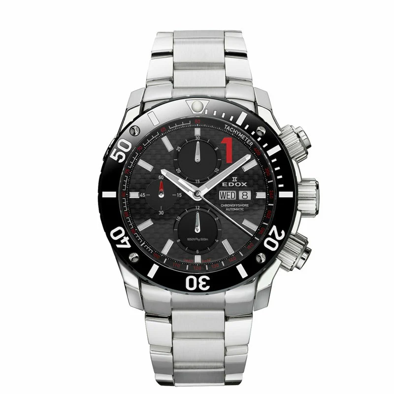 Edox CHRONOGRAPH AUTOMATIC 01115-3-NIN Watch Japan Official