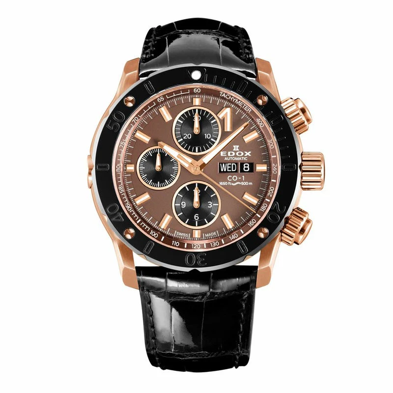 Edox Chronograph AUTOMATIC SUNSET Special Edition 01122-37R-BRIRGM