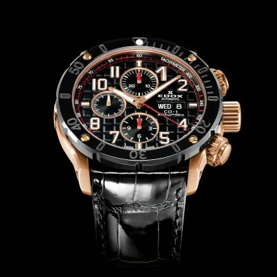 Edox Chronograph Automatic 01122-37R-NBR8 - Image 2