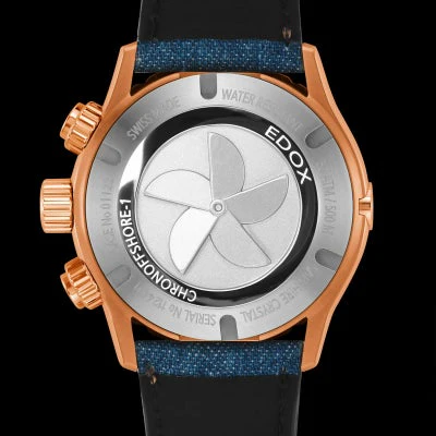 Edox Chronograph Automatic 01122-37RBU3-BUIR3-D - Image 5