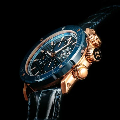 Edox Chronograph Automatic 01122-37RBU3-BUIR3-L - Image 4