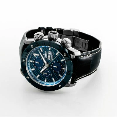 Edox Chronograph Automatic 01122-3BU3-BUIN3-L - Image 5