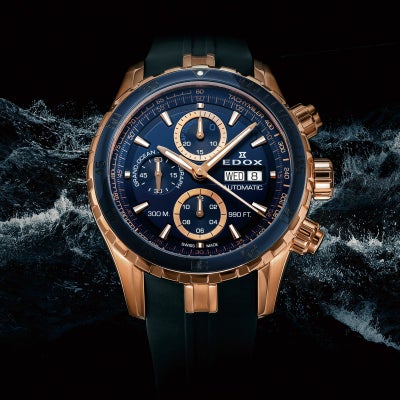 Edox Chronograph Automatic 01123-37RBU5-BUIR5 - Image 2