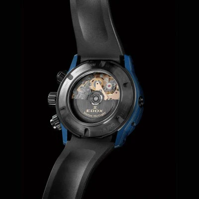 Edox Carbon CHRONOGRAPH AUTOMATIC 01125-CLNBUN-NINBU - Image 4