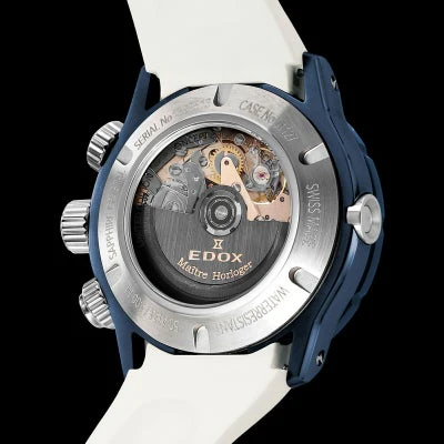 Edox Chronograph Automatic 01127-37BU9-BDBU9 Limited Edition Quartz Watch for Men/Unisex - Image 5