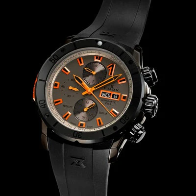 Edox Bezel LOCK CHRONOGRAPH Automatic 01128-37GNNOCA-GNO - Image 2
