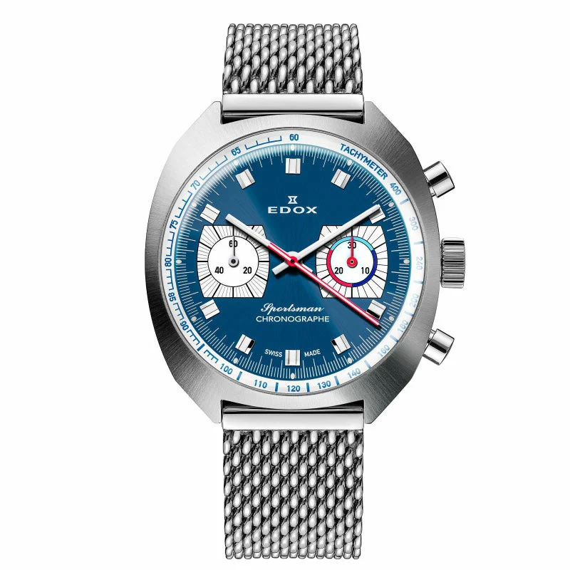 Edox Sportsman CHRONOGRAPH AUTOMATIC 08202-3BU-BUIN - Image 2