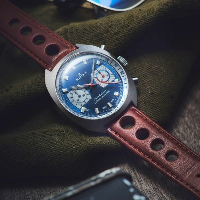 Edox Sportsman CHRONOGRAPH AUTOMATIC 08202-3BU-BUIN - Image 4