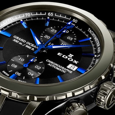 Edox Chronograph Automatic 09800-357GNCA-NIBU - Image 3