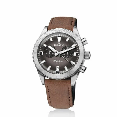 Edox Chronorally 10116-3-GRIDN Chronograph Quartz Unisex Watch