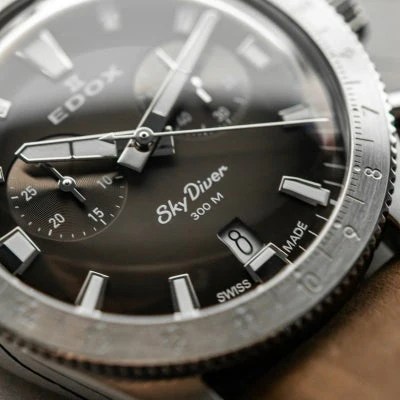 Edox Chronorally 10116-3-GRIDN Chronograph Quartz Unisex Watch - Image 2