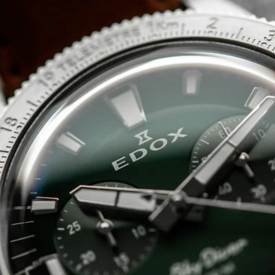Edox Chronorally 10116-3-VIDN Chronograph Quartz Unisex Watch - Image 3