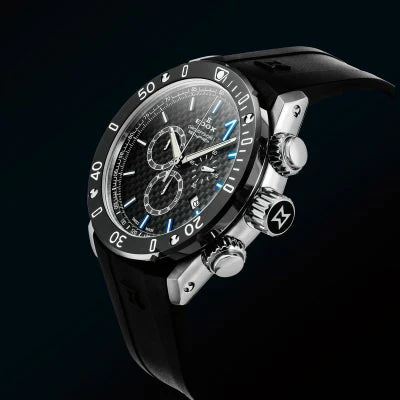 Edox Chronorally 10221-3-NIBU2 Chronograph Quartz Men Unisex Watch - Image 2