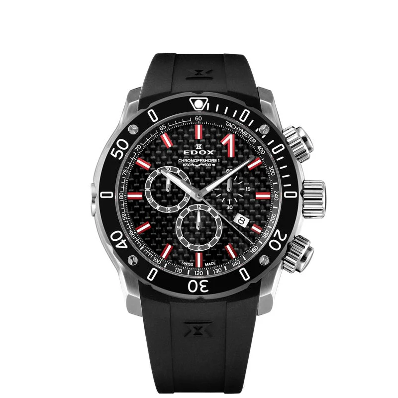 Edox Chronorally 10221-3-NIRO2 Chronograph Quartz Men Unisex Watch