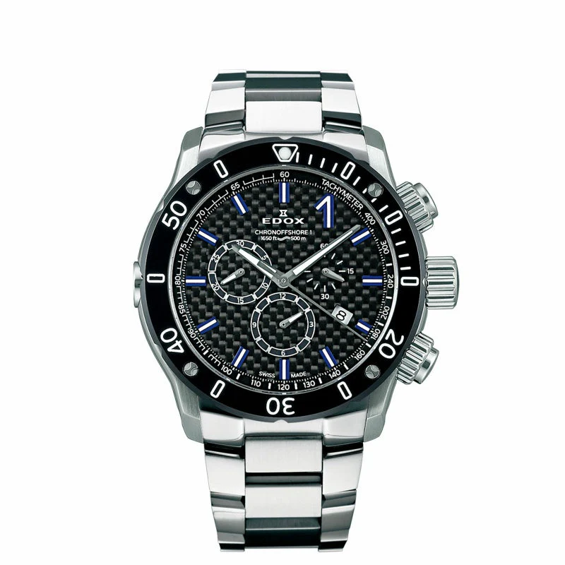 Edox Chronorally 10221-3M-NIBU2 Chronograph Quartz Men Unisex Watch