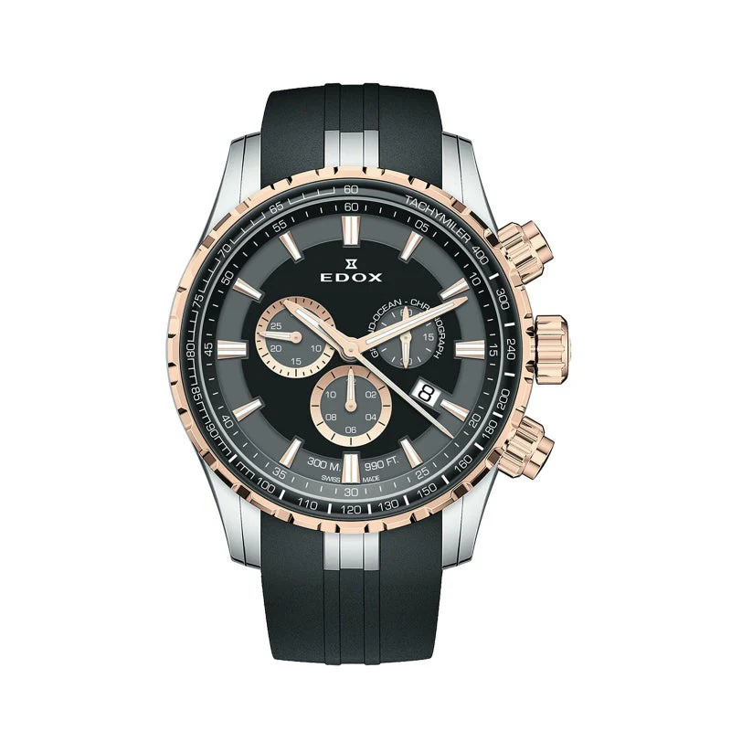 Edox Chronorally 10226-357RCA-NIR Chronograph Quartz Men Unisex Watch