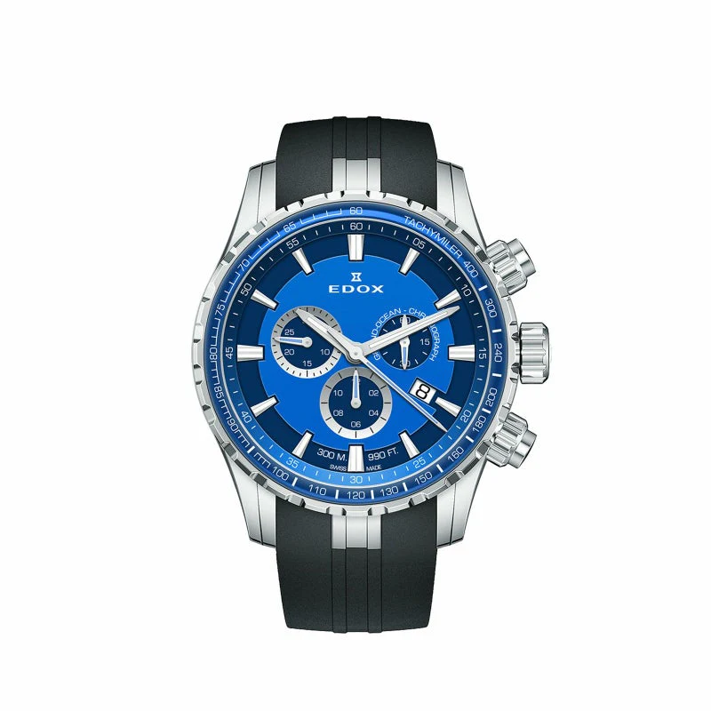 Edox Chronorally 10226-3BUCA-BUIN Chronograph Quartz Men Unisex Watch