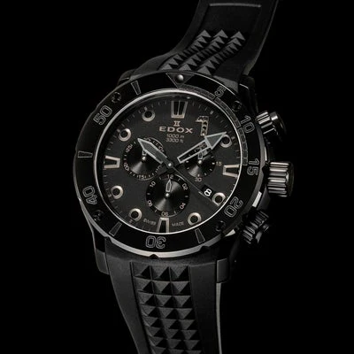 Edox Chronograph 10242-NGMCAS-NDGM Japan Limited Edition Quartz Men Unisex Watch - Image 2