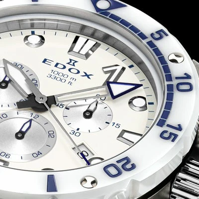 Edox Chronograph 10242-TINB-BBUINGM Japan Limited Edition Quartz Men Unisex Watch - Image 2