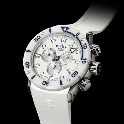Edox Chronograph 10242-TINB-BBUINGM Japan Limited Edition Quartz Men Unisex Watch - Image 3