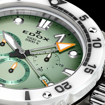 Edox Chronorally 10242-TINBN-VIDNO Chronograph Quartz Men Unisex Watch - Image 2