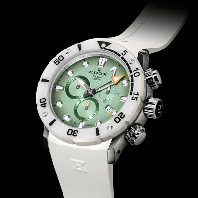Edox Chronorally 10242-TINBN-VIDNO Chronograph Quartz Men Unisex Watch - Image 3