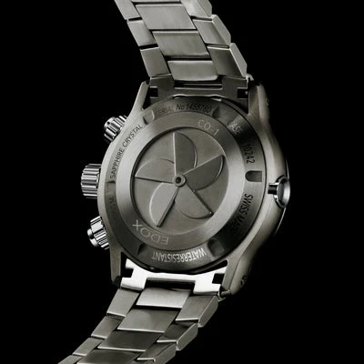 Edox Chronorally 10242-TINM-BUIDN Chronograph Quartz Men Unisex Watch - Image 4