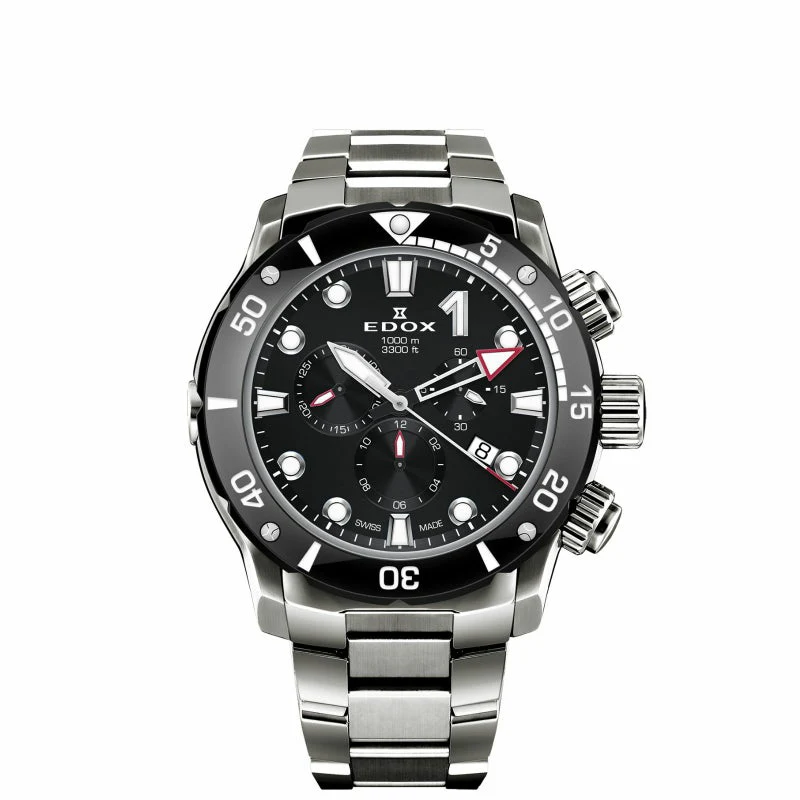 Edox Chronorally 10242-TINM-NIN Chronograph Quartz Men Unisex Watch